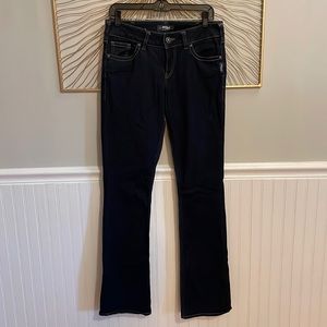 Silver Suki Slim Bootcut Jeans -Size 30 x 35